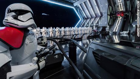 Disney guests will traverse the corridors of a Star Destroyer and join an epic battle between the First Order and the Resistance, including a face-off with Kylo Ren.