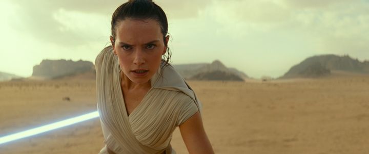 Daisy Ridley in "Star Wars: The Rise of Skywalker."