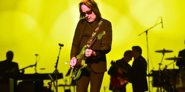 Singer Todd Rundgren performs onstage during the 50th-anniversary tribute tour celebrating The White Album at The Wiltern on December 11, 2019, in Los Angeles, California.