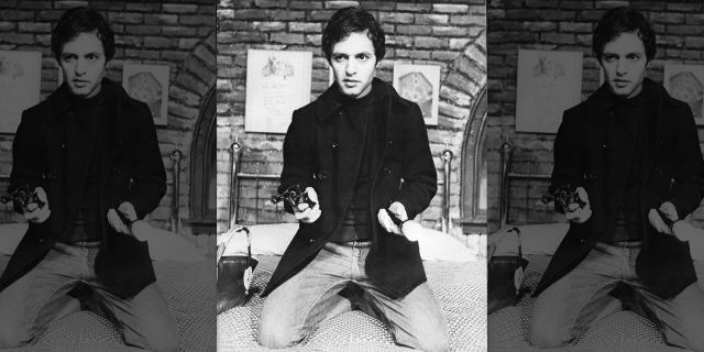 Sal Mineo rehearsing for his play "P.S. Your Cat is Dead."