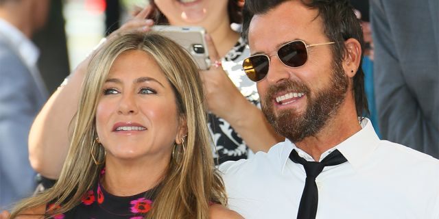Aniston married Justin Theroux in 2015.