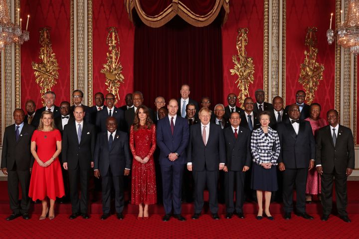 William and Kate, the Princess Royal and the Earl and Countess of Wessex join heads of government, ministers and members of N