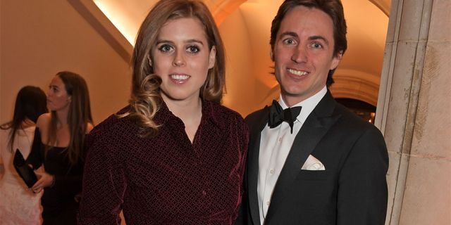 Princess Beatrice of York and her fiance Edoardo Mapelli Mozzi.