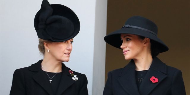 Sophie, Countess of Wessex, and Meghan, Duchess of Sussex.