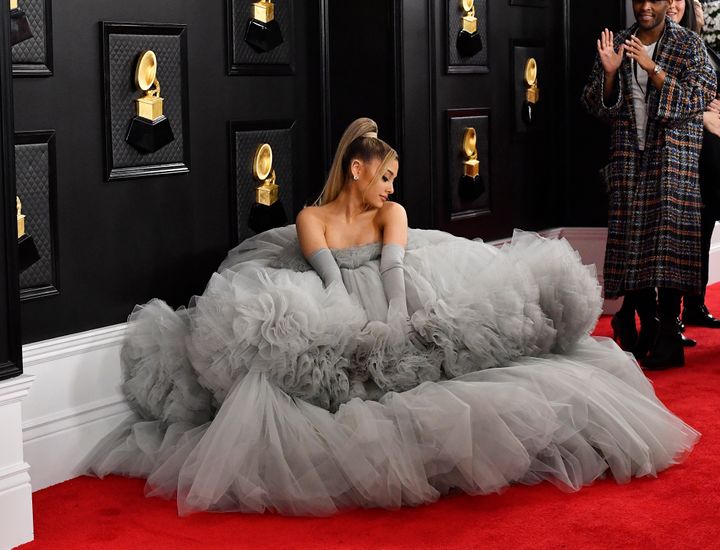 Ariana Grande attends the 62nd Annual Grammy Awards at Staples Center on January 26, 2020 in Los Angeles, California.