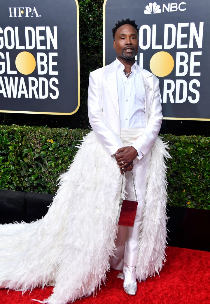 Billy Porter attends the 77th Annual Golden Globe Awards at The Beverly Hilton Hotel on January 5, 2020, in Beverly Hills, Ca