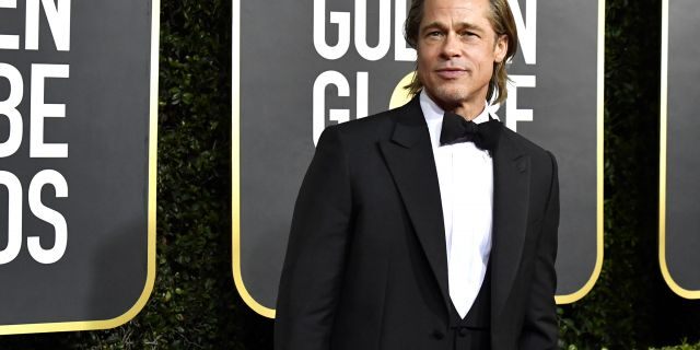 Brad Pitt attends the 77th Annual Golden Globe Awards at The Beverly Hilton Hotel on January 05, 2020 in Beverly Hills, California.