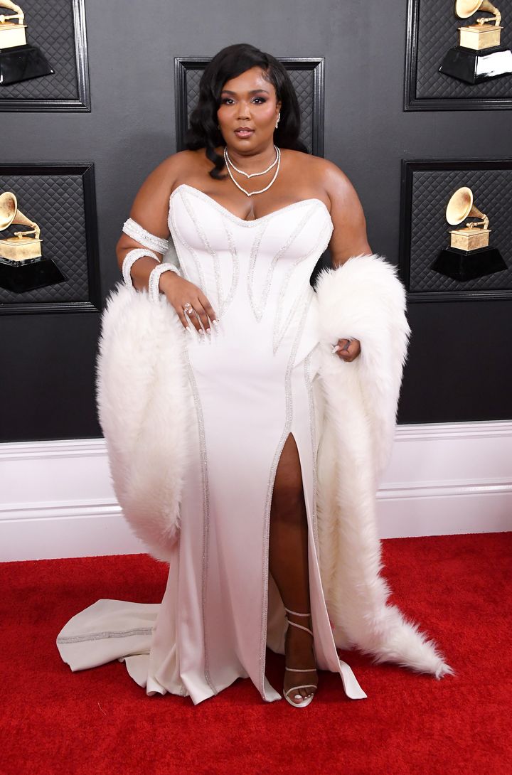 Lizzo attends the 62nd Annual Grammy Awards at Staples Center on Jan. 26 in Los Angeles.