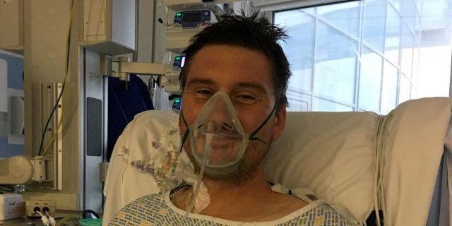 Adam Martin recovering in critical care.