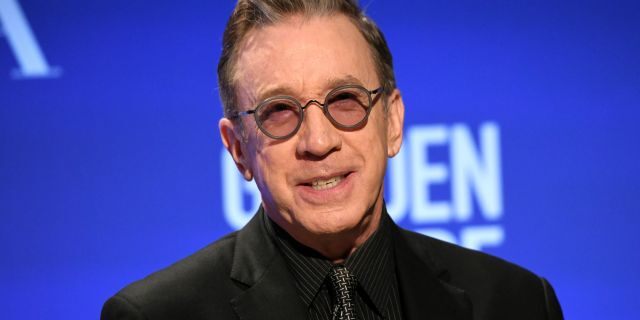 Tim Allen speaks onstage as Moët &amp; Chandon Toasts The 77th Annual Golden Globe Awards Nominations on December 09, 2019 in Beverly Hills, Calif.