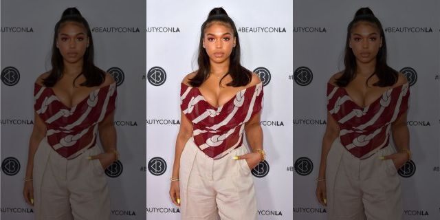 Lori Harvey attends Beautycon Los Angeles 2019 Pink Carpet at Los Angeles Convention Center on August 11, 2019.