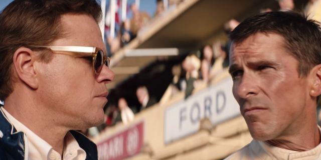 "Ford v Ferrari" stars Matt Damon and Christian Bale