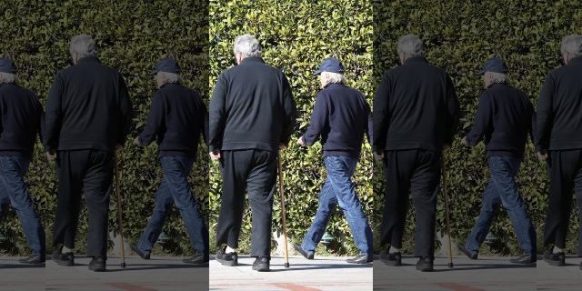 Micheal Douglas arrives at Kirk Douglas's wife Anne Buydens Beverly Hills home after his dad Kirk passed away at the age of 103. 