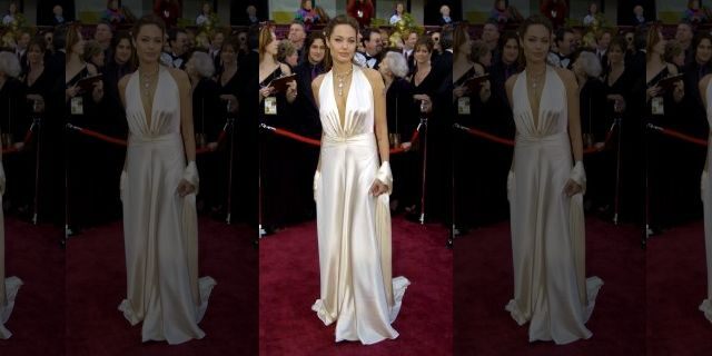 Angelina Jolie at the 76th Annual Academy Awards at the Kodak Theatre in Hollywood, Calif.