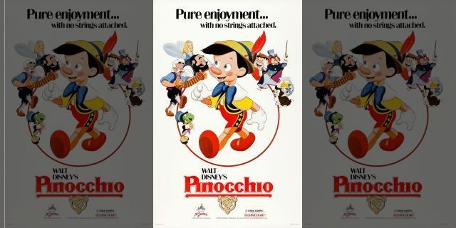 "Pinocchio" was released in February of 1940. (Photo by LMPC via Getty Images)