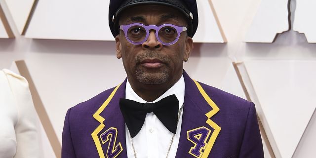 Spike Lee arrives at the Oscars on Sunday, Feb. 9, 2020, at the Dolby Theatre in Los Angeles. (Photo by Jordan Strauss/Invision/AP)