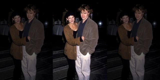 Sandra Bullock and Tate Donovan in the early 1990s.