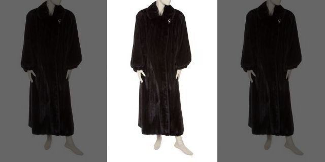 Loretta Young's coat.