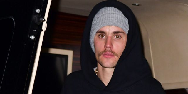 Justin Bieber leaves 1OAK on Feb. 8, 2020 in New York City.