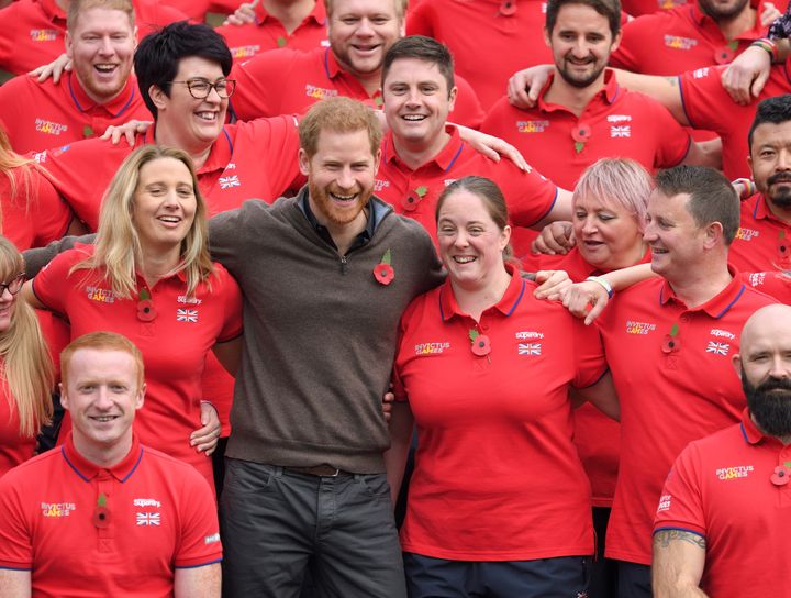 Harry attends the launch of Team UK for the Invictus Games The Hague 2020 on October 29, 2019 in London. HRH is Patron of the