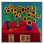 David Hockney, '30 Sunflowers', 1996.