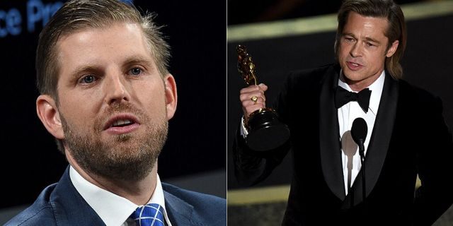 Eric Trump called Brad Pitt a 'smug elitist.'