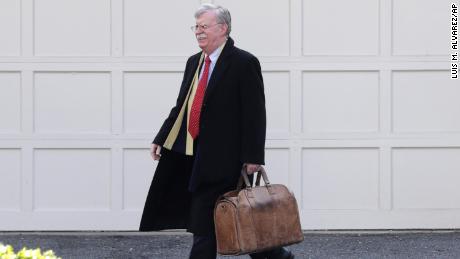 John Bolton defends Trump administration officials who testified in House impeachment inquiry