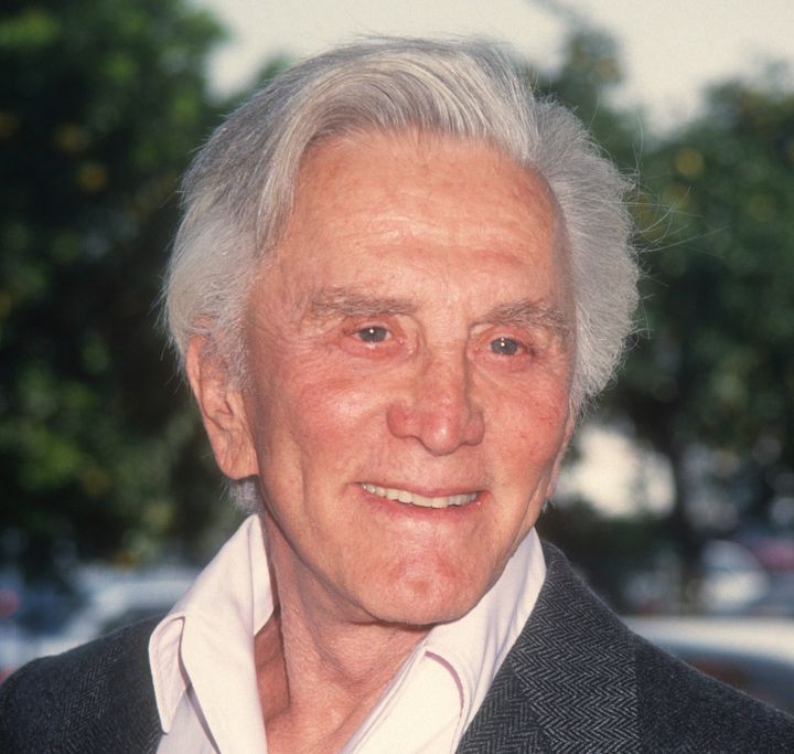 Kirk Douglas, pictured here in 1992, died Feb. 5, 2020, at the age of 103.