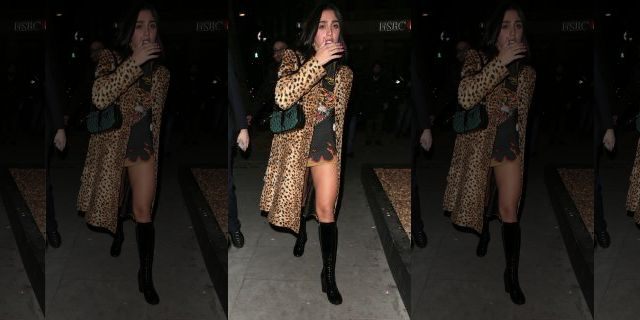 Lourdes Leon seen attending LOVE Magazine party at The Standard during LFW February 2020.