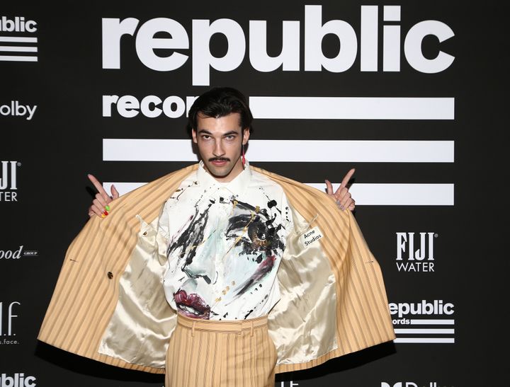 LoveLeo attends Republic Records' Grammys after-party in West Hollywood, California.