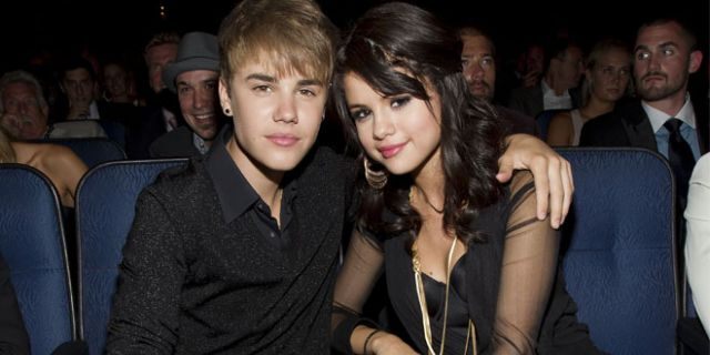 Singers Justin Bieber and Selena Gomez at The 2011 ESPY Awards at Nokia Theatre L.A. Live on July 13, 2011 in Los Angeles, Calif.