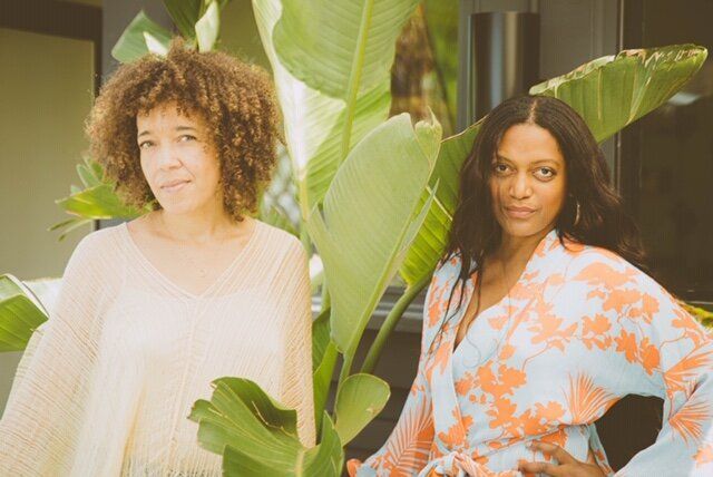 Myka Harris (left) and Kadi Lee (right), founders of Highbrow Hippie.