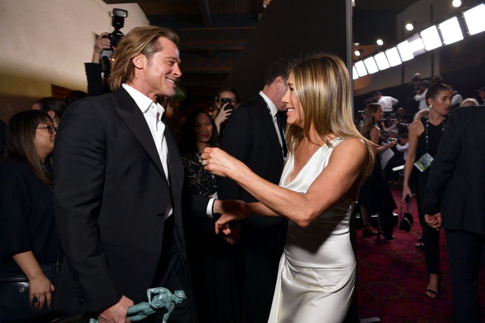 Brad Pitt and Jennifer Aniston broke the internet when they reunited at the 26th Annual Screen Actors&nbsp;Guild Awards on Ja