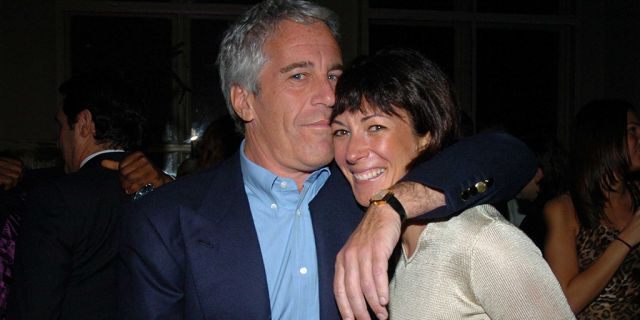 Jeffrey Epstein and Ghislaine Maxwell circa 2005.