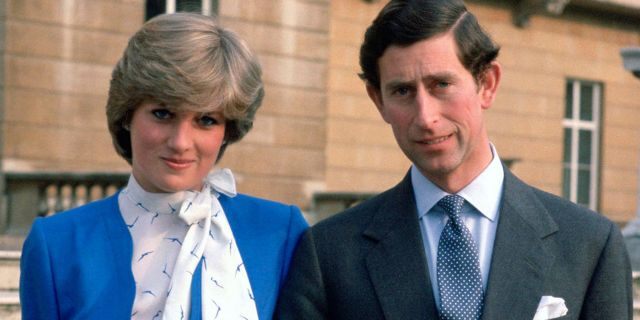 Prince Charles and Lady Diana Spencer.