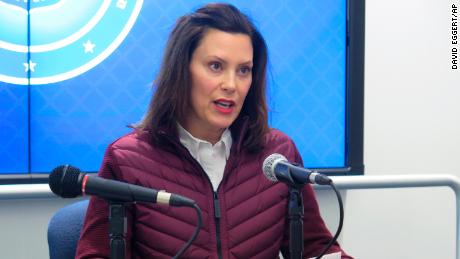 &#39;That governor is me&#39;: Gretchen Whitmer takes on Trump as coronavirus cases rise in Michigan