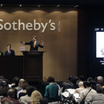 Sotheby's Hong Kong salesroom.