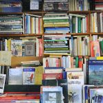 A corner brimming with books