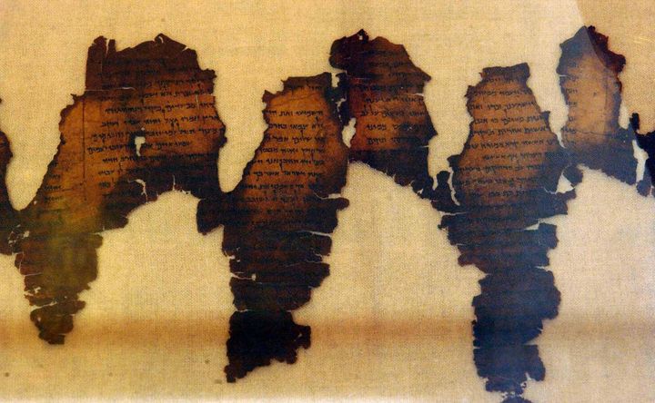 Real fragments of the Dead Sea Scrolls, considered one of the greatest archeological discoveries of the 20th century, are dis
