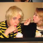 Genesis Breyer P-Orridge and Lady Jaye.