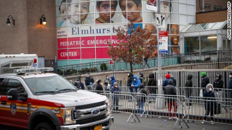 At least 13 patients died from coronavirus over 24 hours at a New York hospital