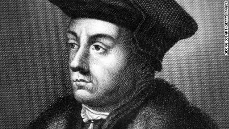 Thomas Cromwell (1485-1540) on engraving from 1859.  