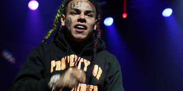 Tekashi 6ix9ine performs at 2018 Power105.1 Powerhouse NYC at Prudential Center on October 28, 2018, in Newark, New Jersey. 