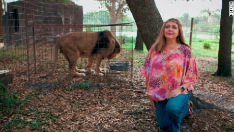 Animal activist and big cat owner Carole Baskin appears in &#39;Tiger King.&quot;