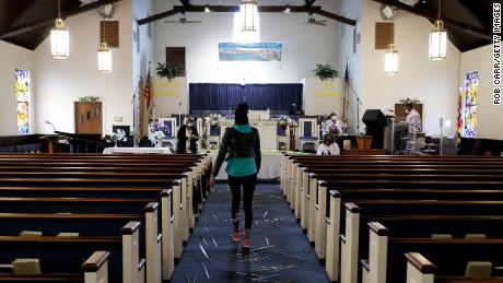 Churches hold Palm Sunday services despite state bans on gatherings