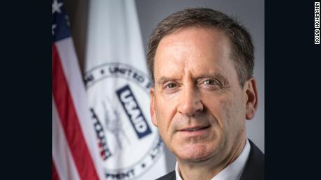 USAID administrator makes long-planned departure as coronavirus crisis rages