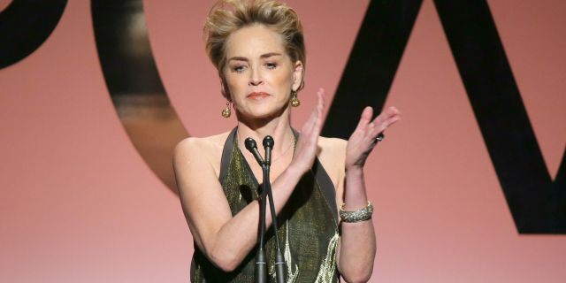 Sharon Stone at the Producers Guild Of America Awards in 2015.