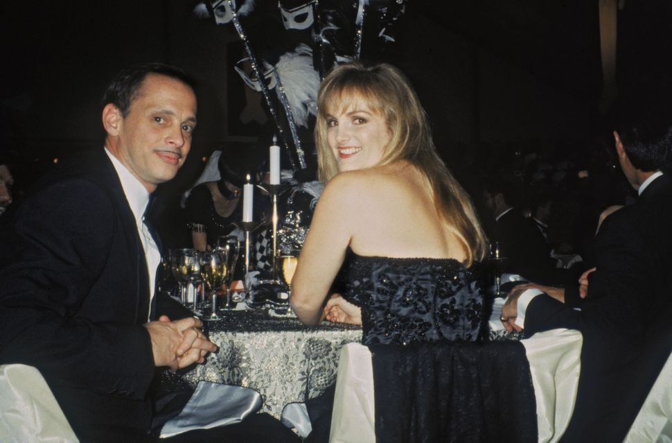 John Waters and Patty Hearst in 1990.