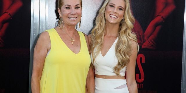 Kathie Lee Gifford, left, and Cassidy Gifford arrive at the LA Premiere of "The Gallows" at Hollywood High School on Tuesday, July 7, 2015, in Los Angeles.