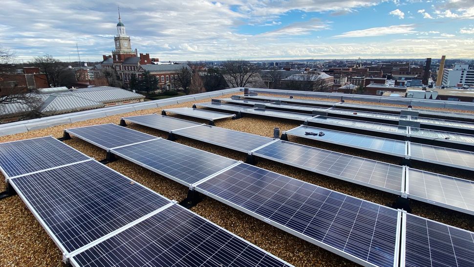 Volt Energy recently installed solar panels for Howard University in Washington, D.C. 